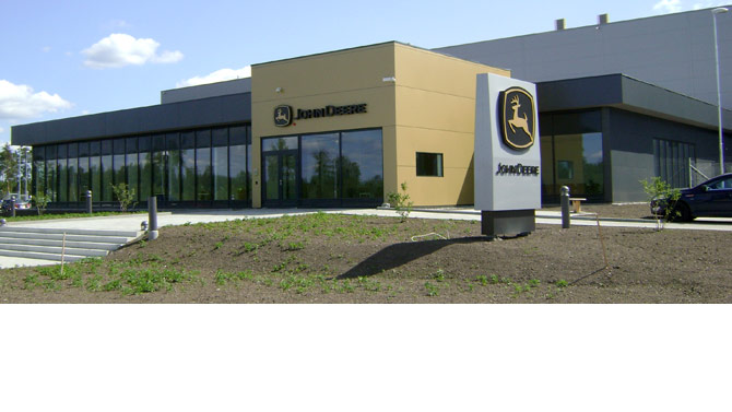 distribution center john deere sweden
